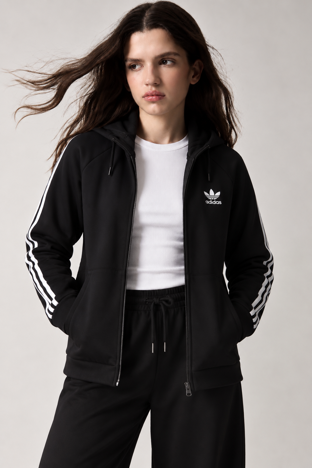 Full-Zip Sports Jacket – Adidas